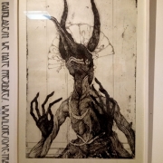 Toshihiko Ikeda - The smiling old Queen, sprouting horns from chaos